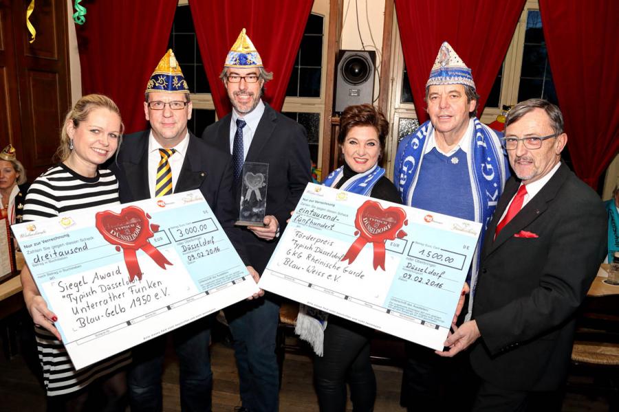 Preisverleihung „Typisch Düsseldorf“