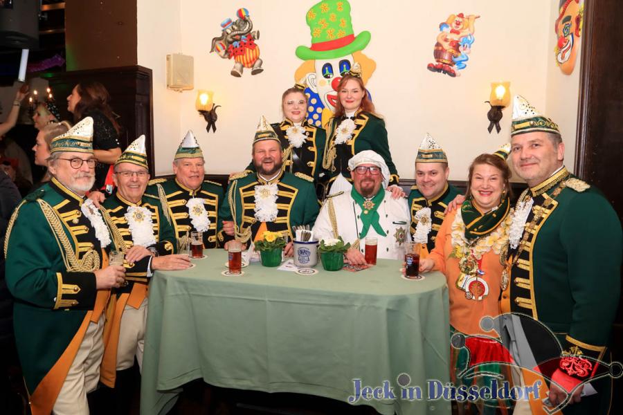 Blitzparty der Ehrengarde (13.1.2024)