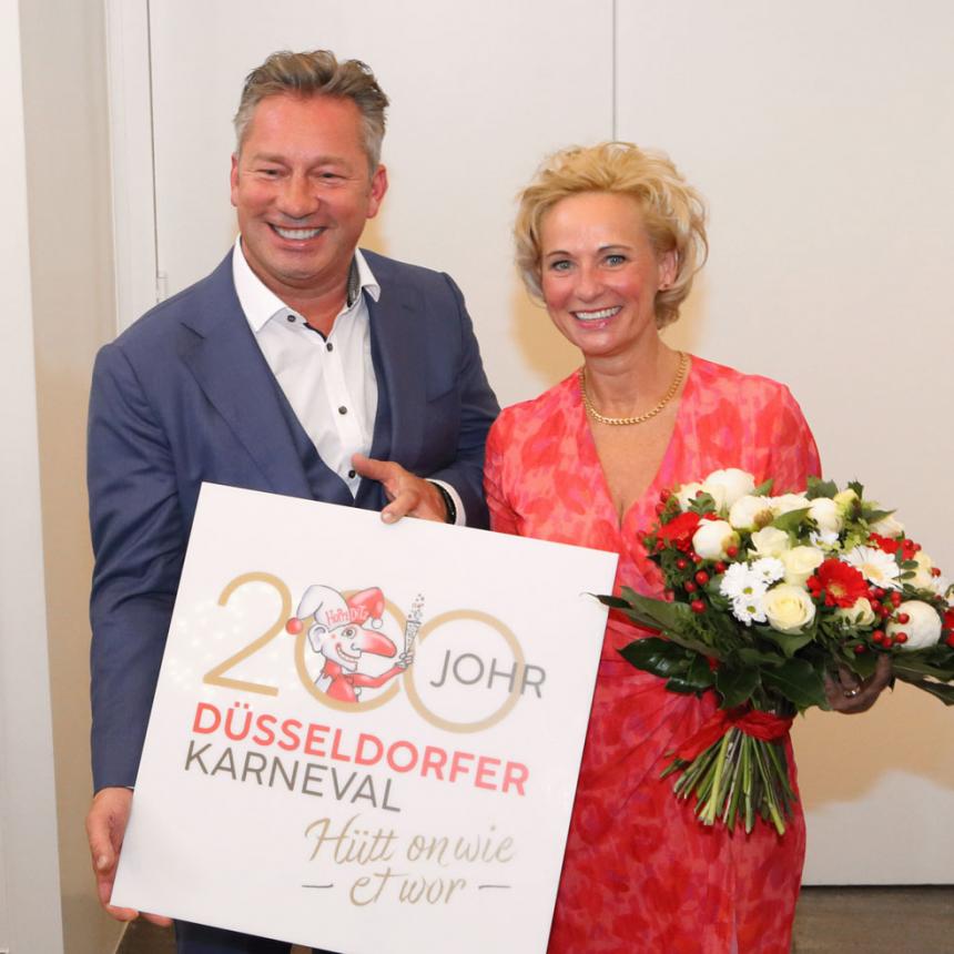 Andreas und Evelyn - das ist Düsseldorfs neues Prinzenpaar