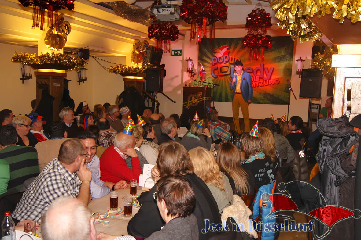 pop up Comedy